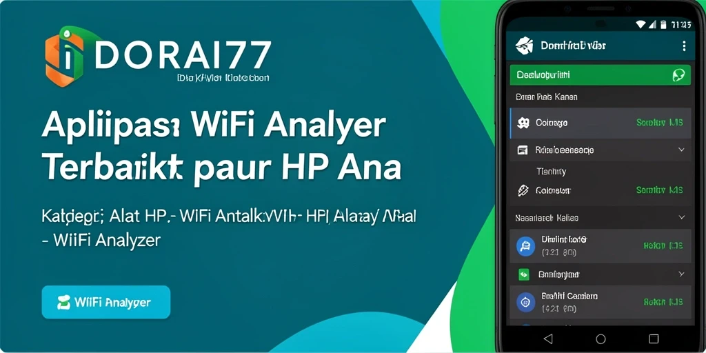 Tampilan antarmuka DORA77 menunjukkan analisis jaringan WiFi secara real-time.