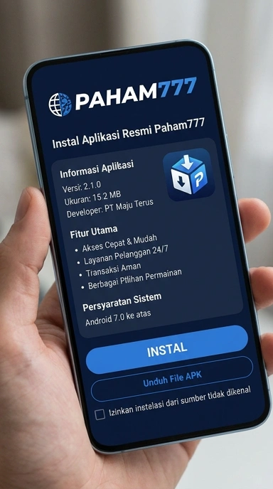Unduh APK paham777 untuk Pengguna Android di Indonesia