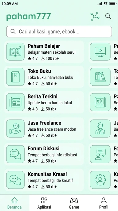 Temukan Aplikasi Populer dan Kanal Uji di paham777 — Akses Mudah dan Aman